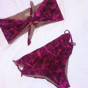 SOLD!!! Acacia neon paradise swim suit!!